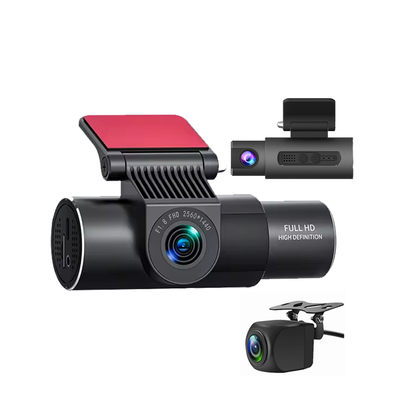 Car Dash Cam - كاميرا سيارة خفية بثلاث عدسات بدقة
