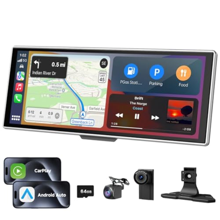 Car Dash Cam - شاشة عرض لوحة القيادة للسيارة: شاشة