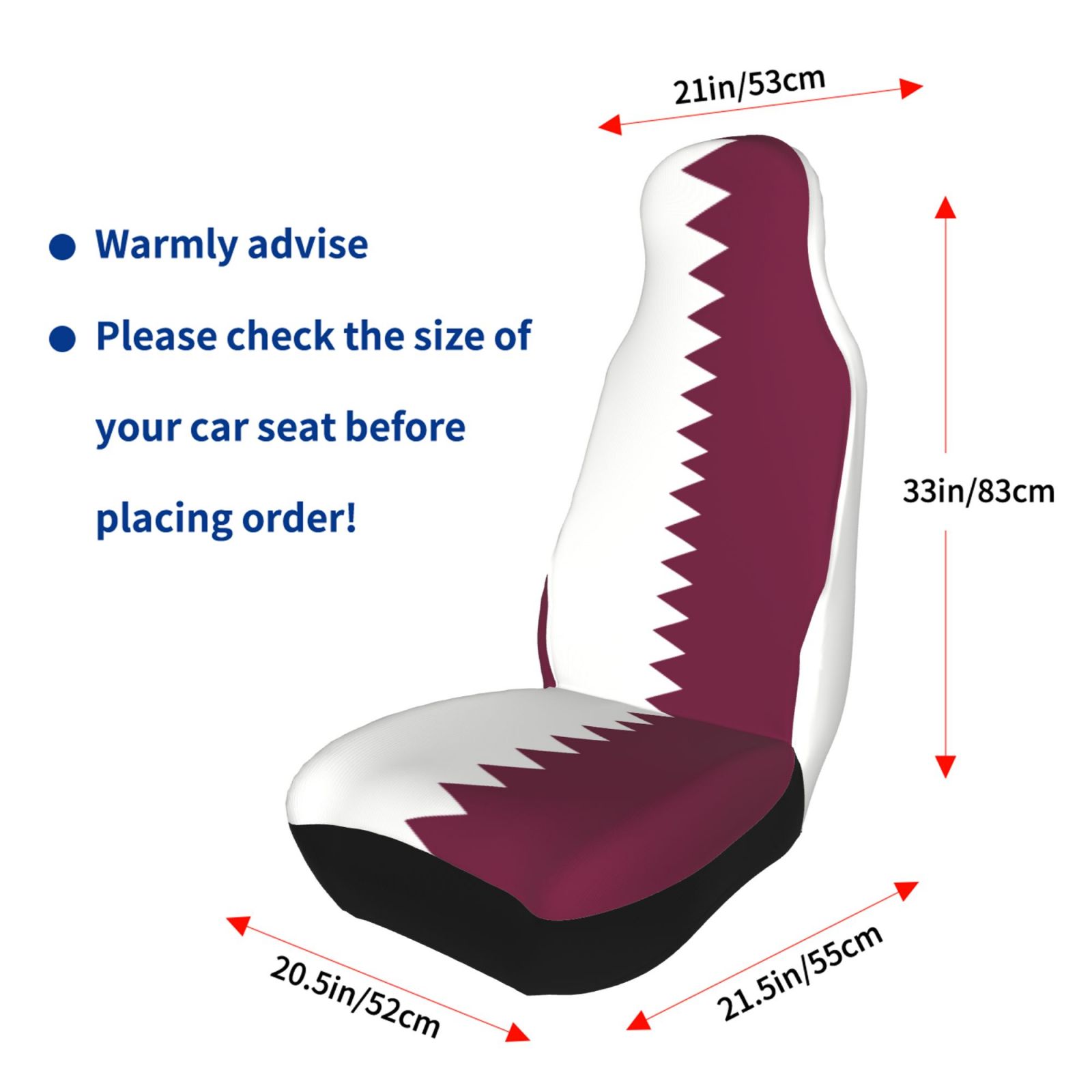 مجموعة غطاء مقعد السيارة ذات ا - مراجعة Qatar Car Accessories وسعره