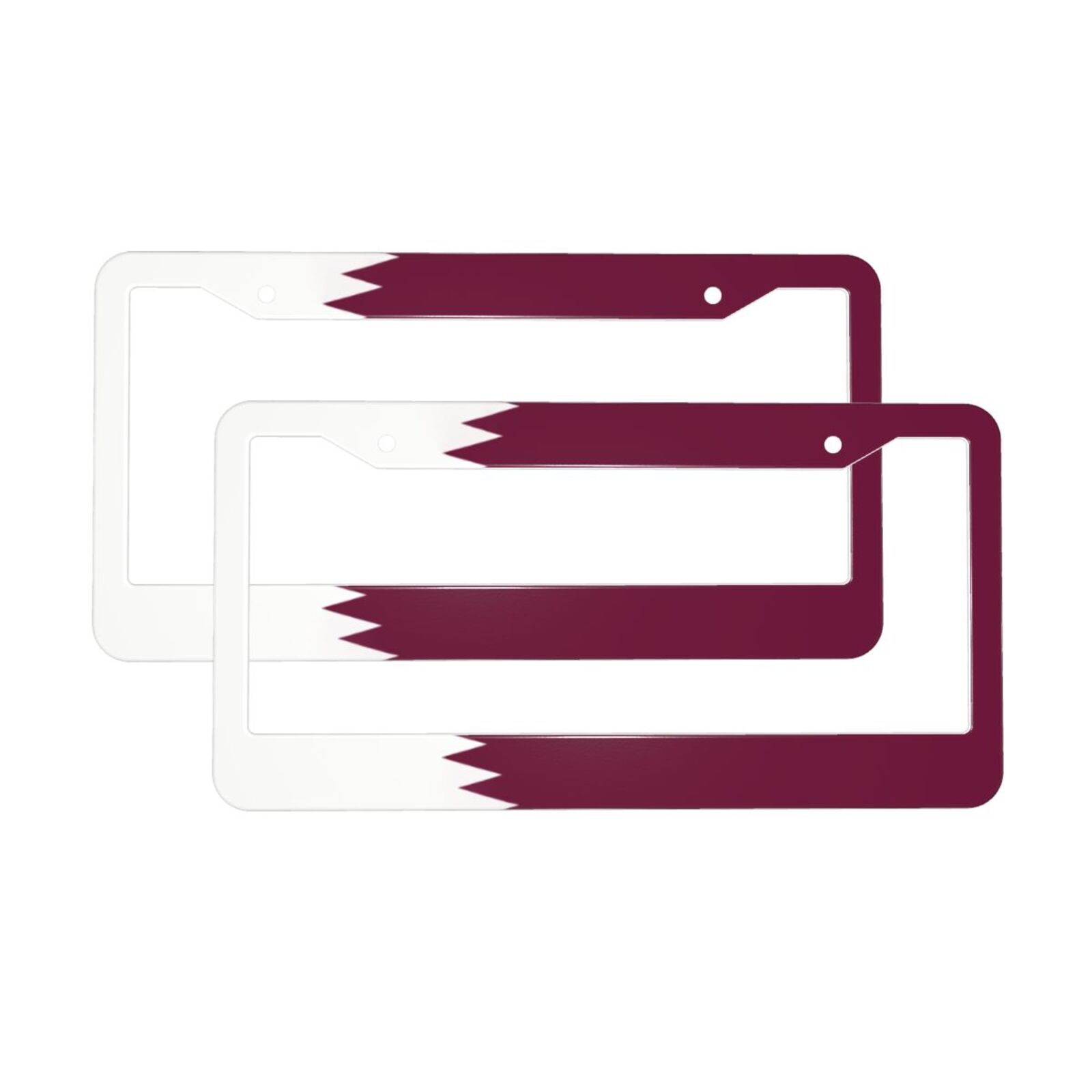 علم قطر نمط حامل لوحة الترخيص  - مراجعة Qatar Car Accessories وسعره