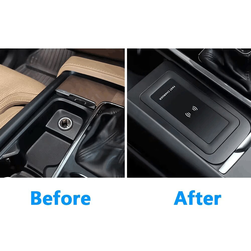 شاحن لاسلكي للكونسول الوسطي لس - مراجعة Volvo Car Accessories Xc60 وسعره