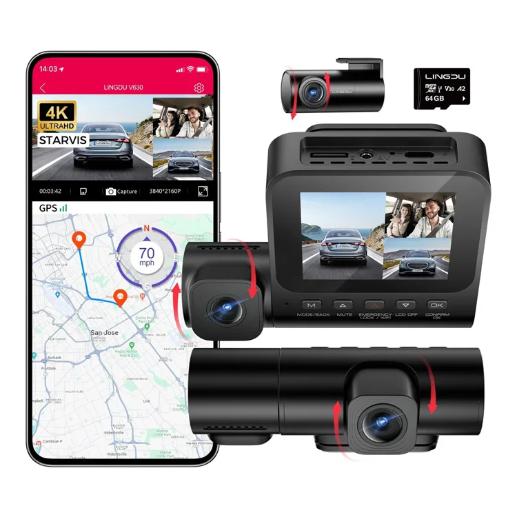 كاميرا لوحة القيادة LINGDU V63 - مراجعة Car Dash Cam وسعره
