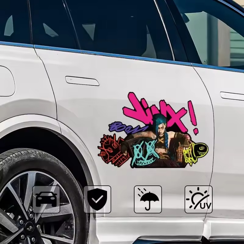 ملصق سيارة عاكس للضوء بتصميم ج - مراجعة Car Accessories Decoration وسعره