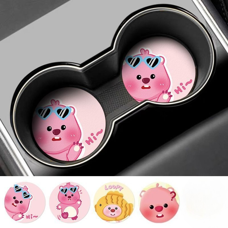 حامل أكواب سيارة كرتوني إبداعي - مراجعة Car Accessories Decoration وسعره