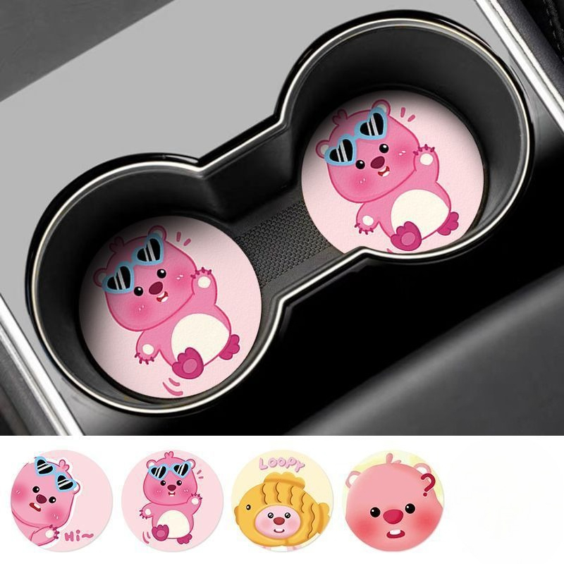 حامل أكواب سيارة كرتوني إبداعي - مراجعة Car Accessories Decoration وسعره