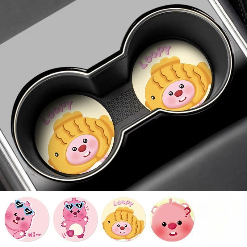 حامل أكواب سيارة كرتوني إبداعي - مراجعة Car Accessories Decoration وسعره