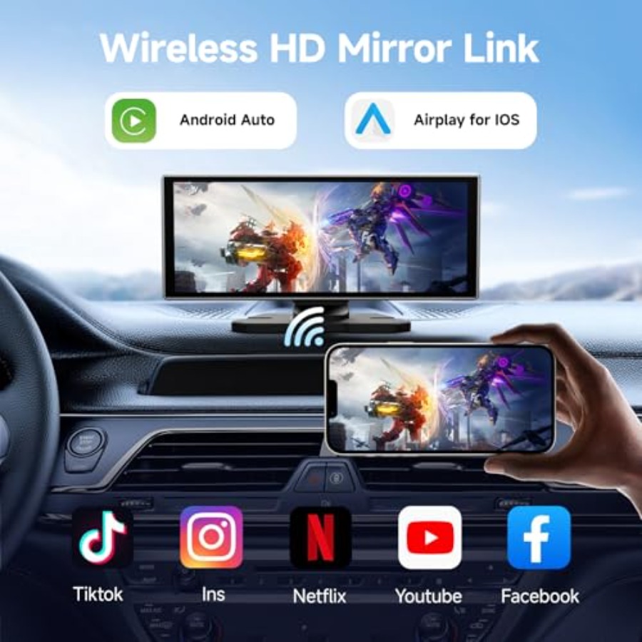 شاشة عرض لوحة القيادة للسيارة: - مراجعة Car Dash Cam وسعره