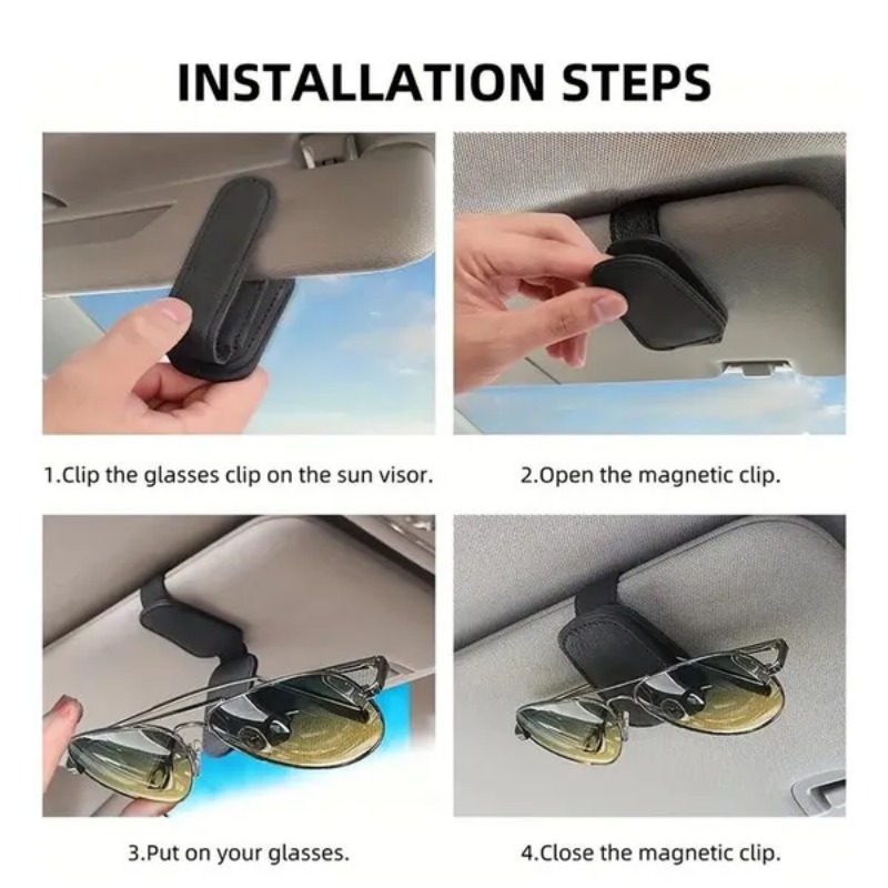 حامل نظارات للسيارة، مشبك نظار - مراجعة Car Accessories Etsy وسعره