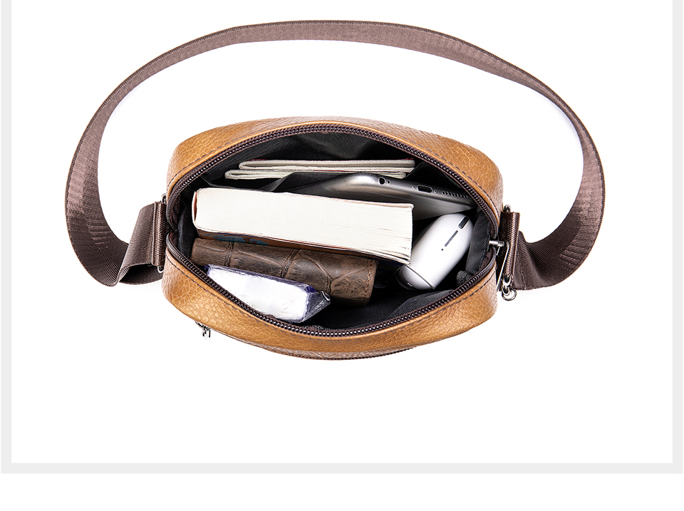 حقيبة رجالية من الجلد الأصلي ، - مراجعة Car Accessories Gifts For Men وسعره