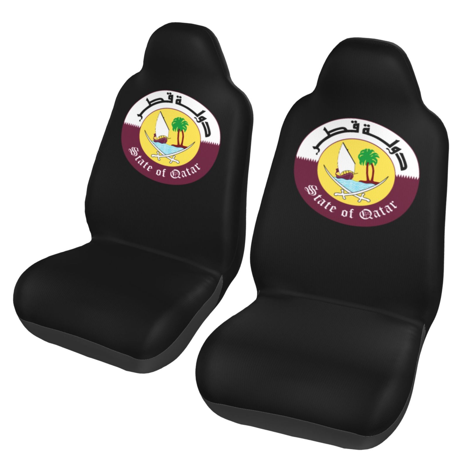 قطر الوطنية شعار نمط مقعد السي - مراجعة Qatar Car Accessories وسعره